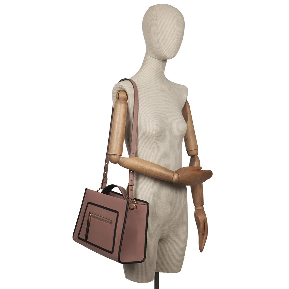 Fendi Bolso Runaway Rosa