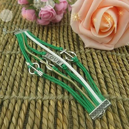 Fresh Anchor Arrow Love Infinity Bracelet