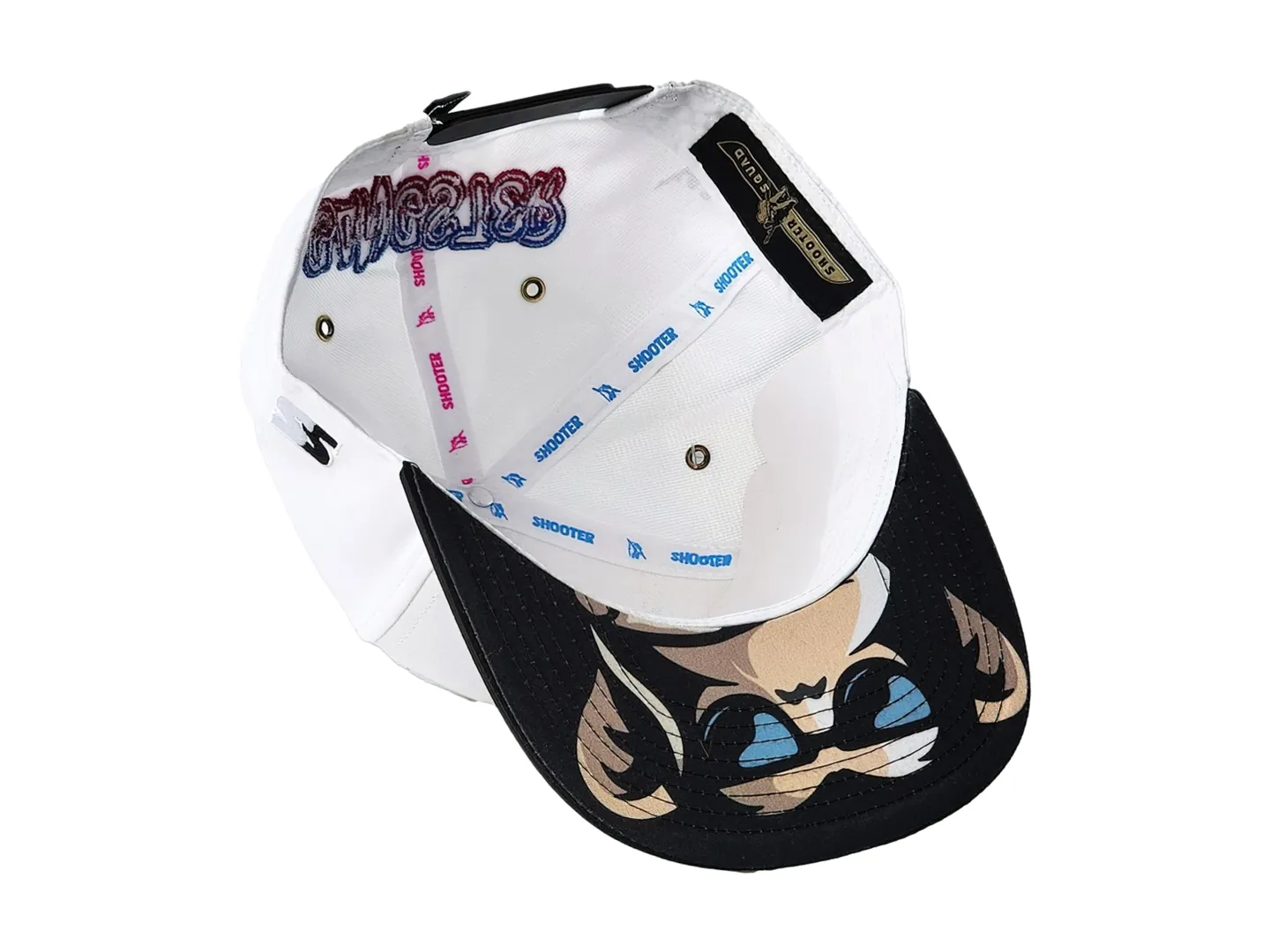 Gorra Shooter Squad Gangster Color Blanco