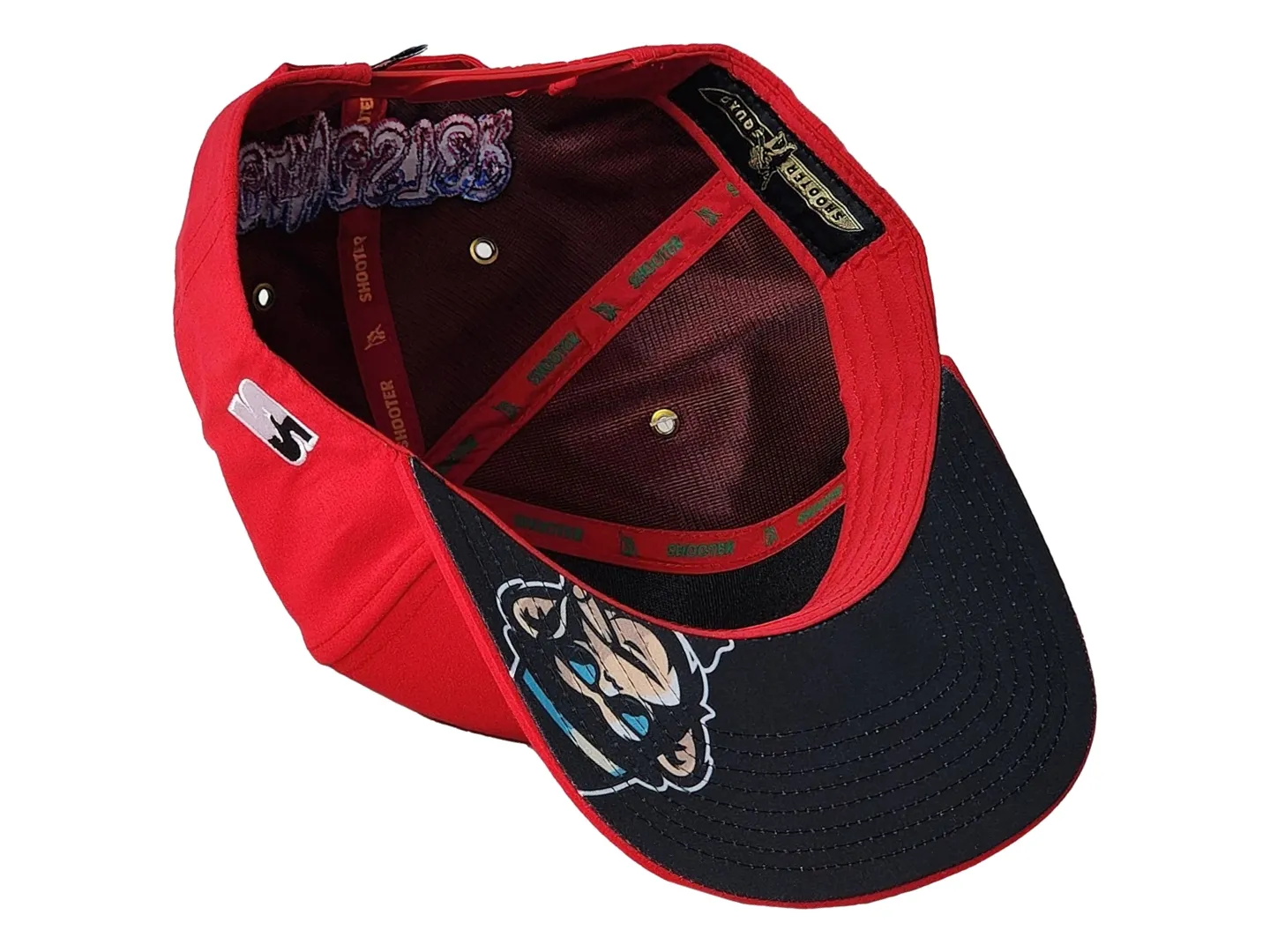 Gorra Shooter Squad Gangster Color Rojo