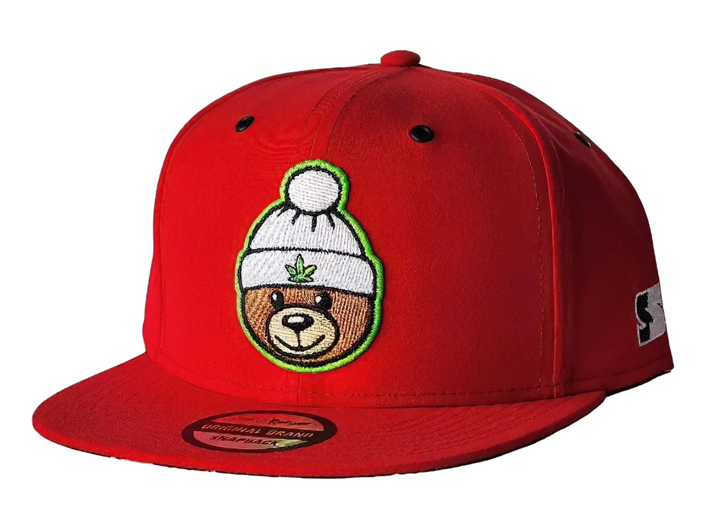 Gorra Shooter Squad Oso Weed Color Rojo