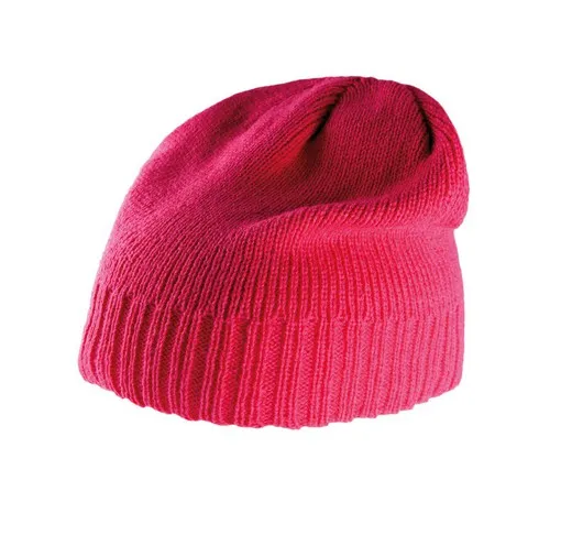 GORRO CON BORDE ACANALADO