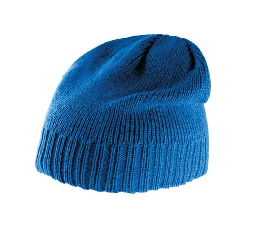 GORRO CON BORDE ACANALADO