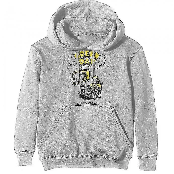 Green Day Unisex Adulto Longview Doodle Sudadera con capucha