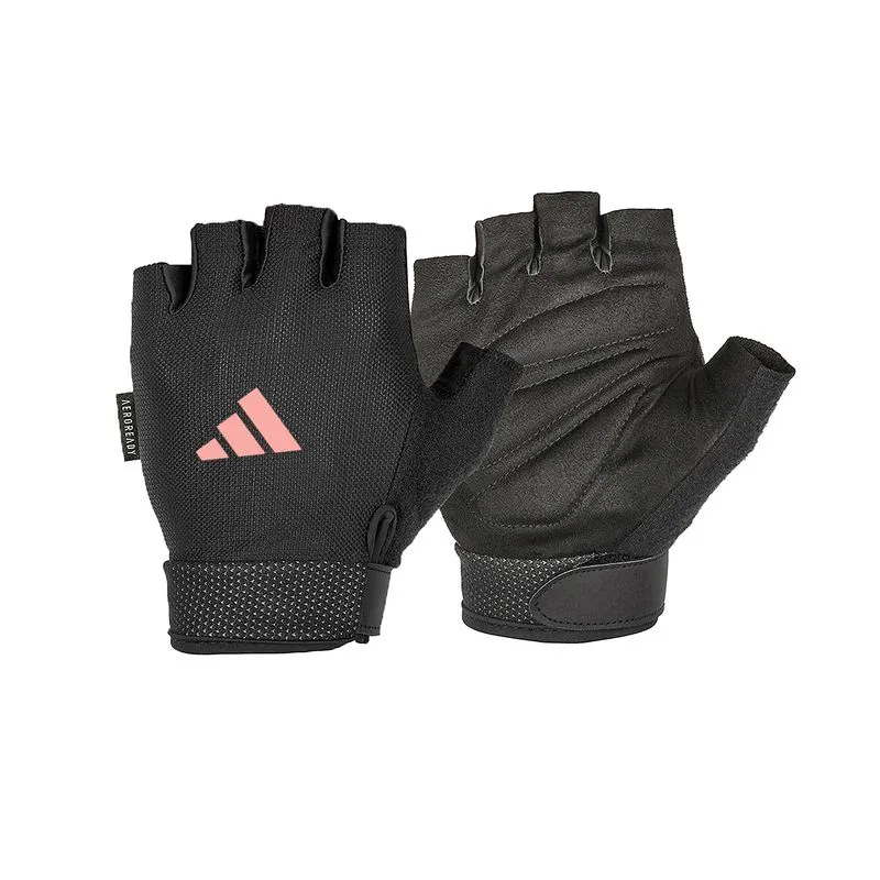GUANTES AJUSTABLES DE ENTRENAMIENTO ADIDAS MUJER ESSENTIAL  ROSADO/S