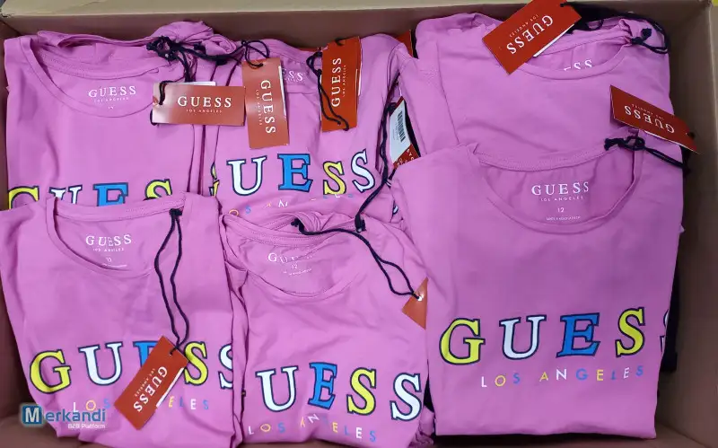 GUESS STOCK DE CAMISETAS PARA NIñOS  MEZCLA DE MODELOS, MEZCLA DE TALLAS