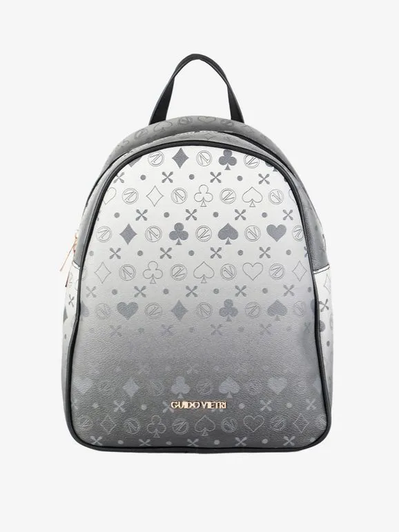 Guido Vietri Mochila de mujer con estampados.