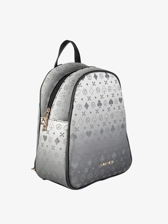 Guido Vietri Mochila de mujer con estampados.