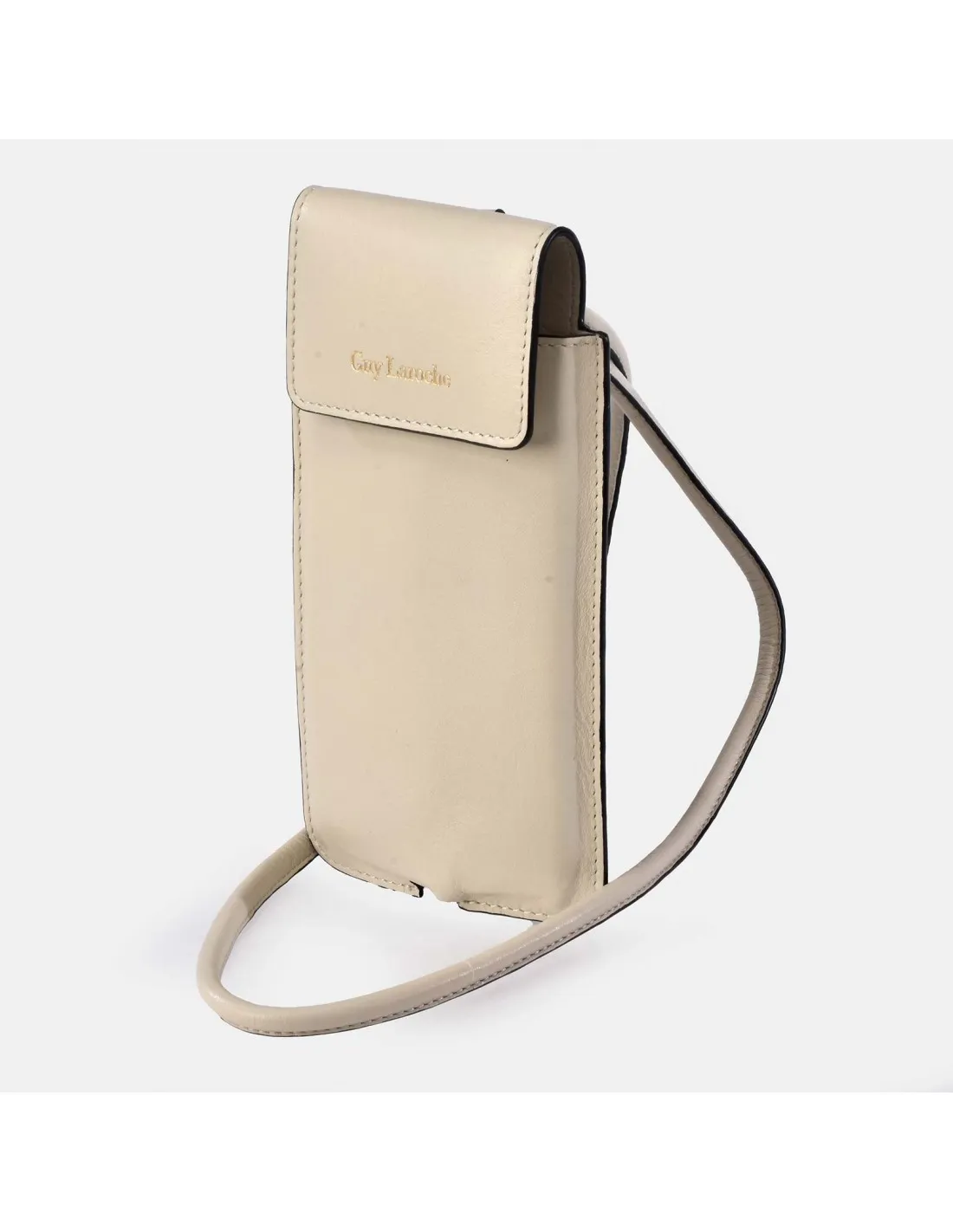 GUY LAROCHE Bolso para móvil en piel con tarjetero y solapa para mujer