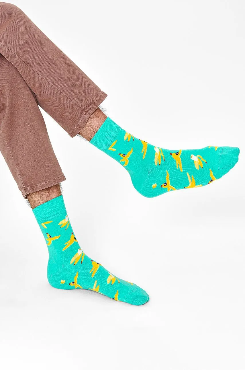 Happy Socks Banana Break 1/2 Crew Socks