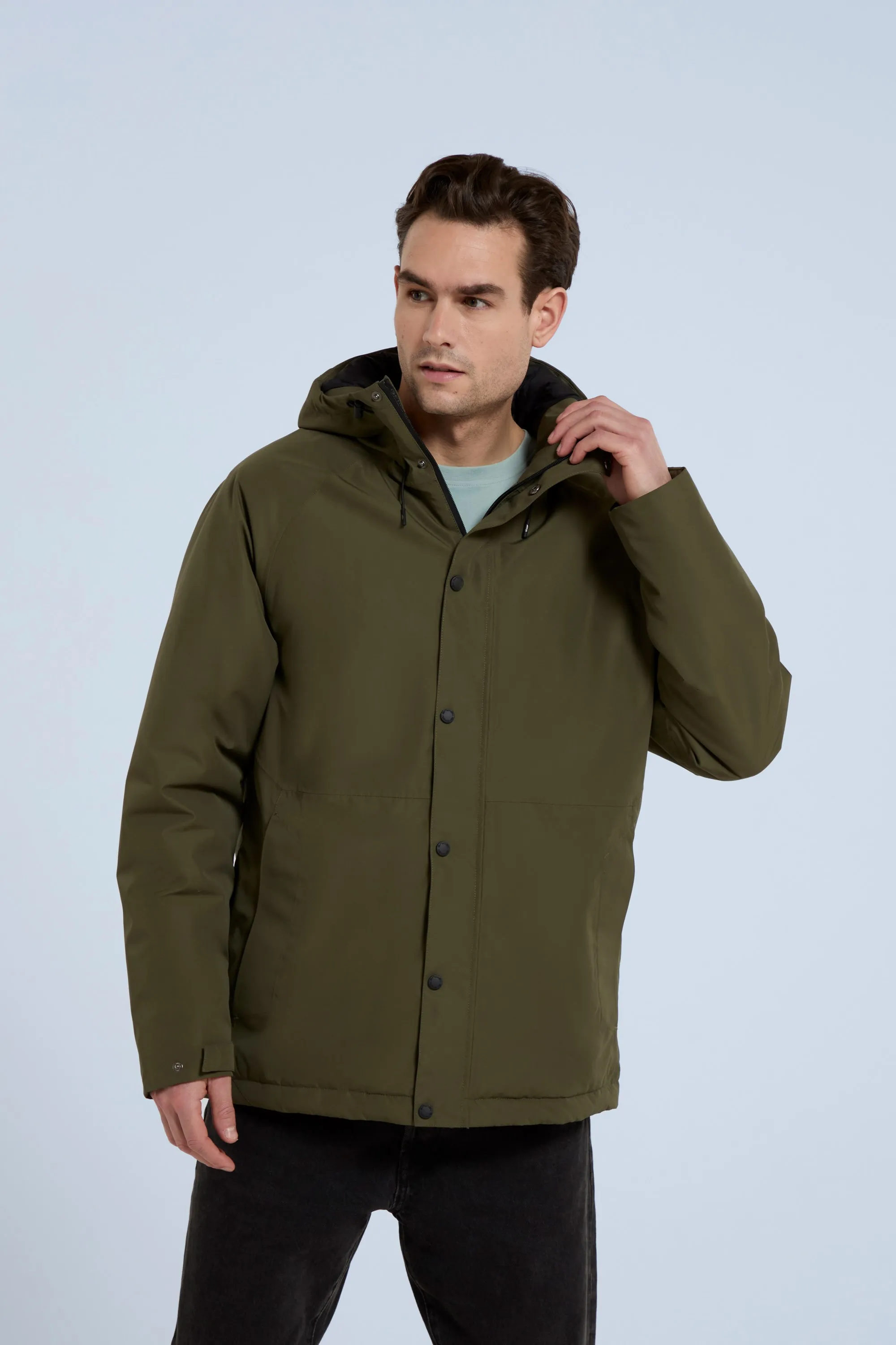 Harlyn chaqueta impermeable para hombre