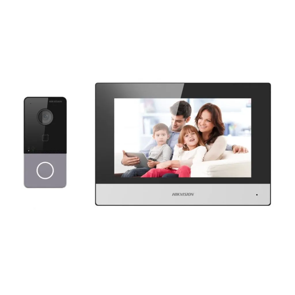 HIKVISION KIT DE INTERCOMUNICADOR DE VIDEO WIFI (DSKIS603P)