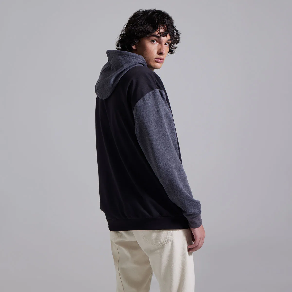 Hoddie Estampado Trendy Para Hombre
