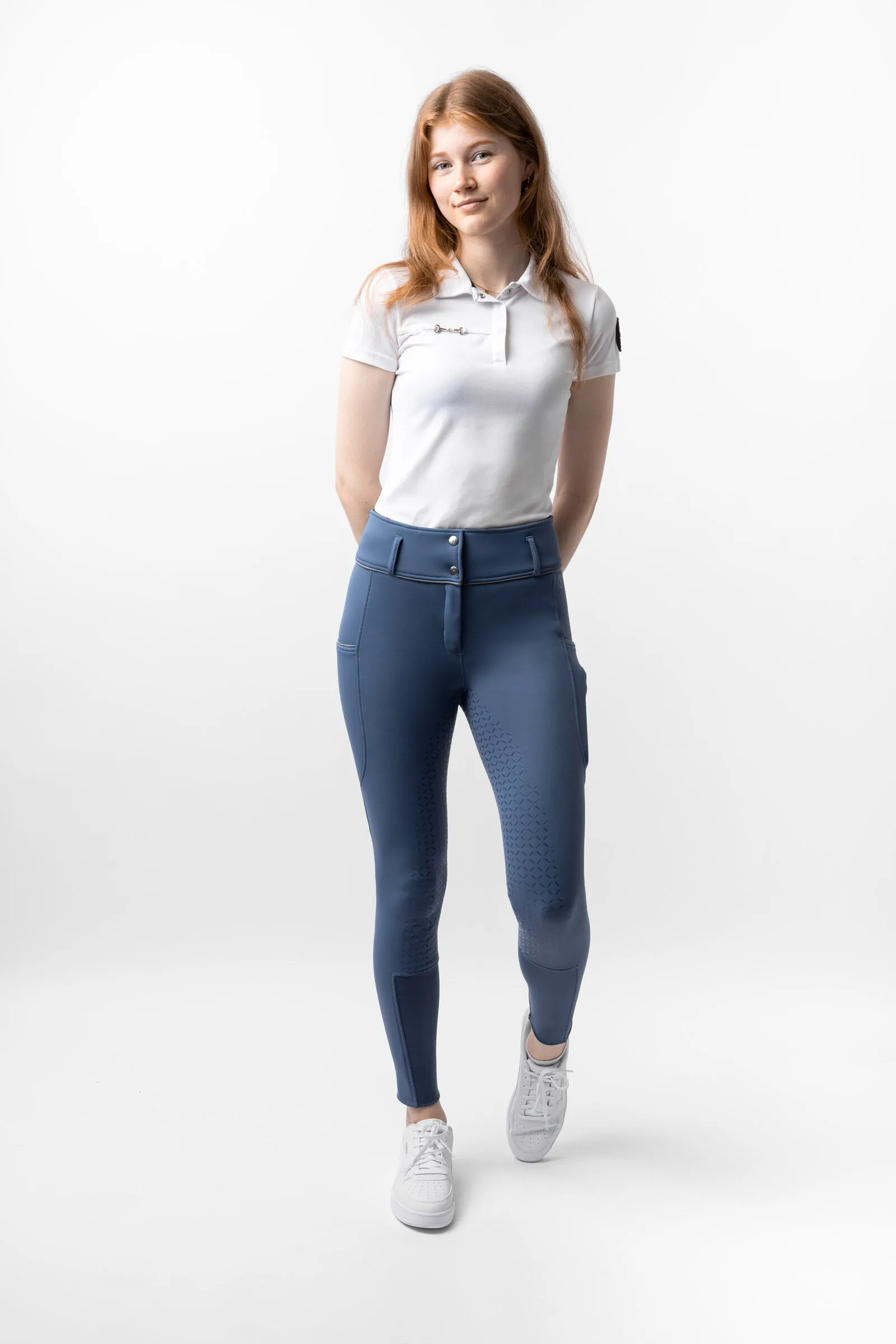 Horze Corinne Thermo pantalones de montar con grip total