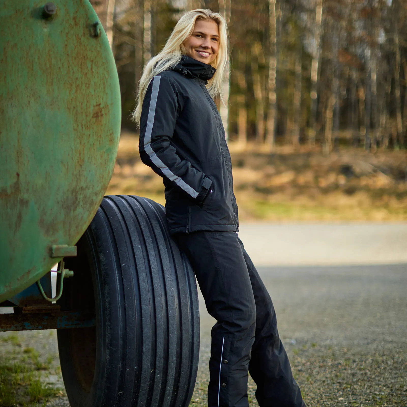Horze Pantalones de Montar Acolchados deInverno para Mujer Cheyenne