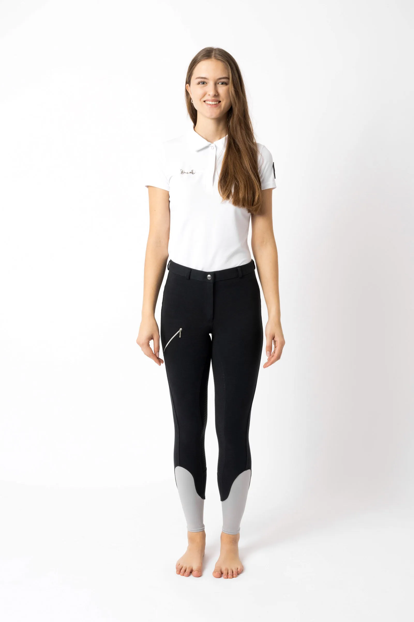 Horze Pantalones de Montar con Agarre Completo Felicia