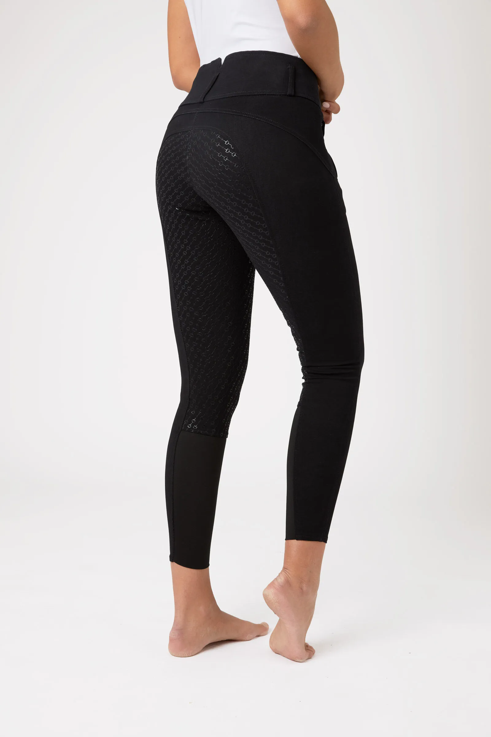 Horze Pantalones de Montar con AsientoCompleto de Silicona para Mujer Daniela