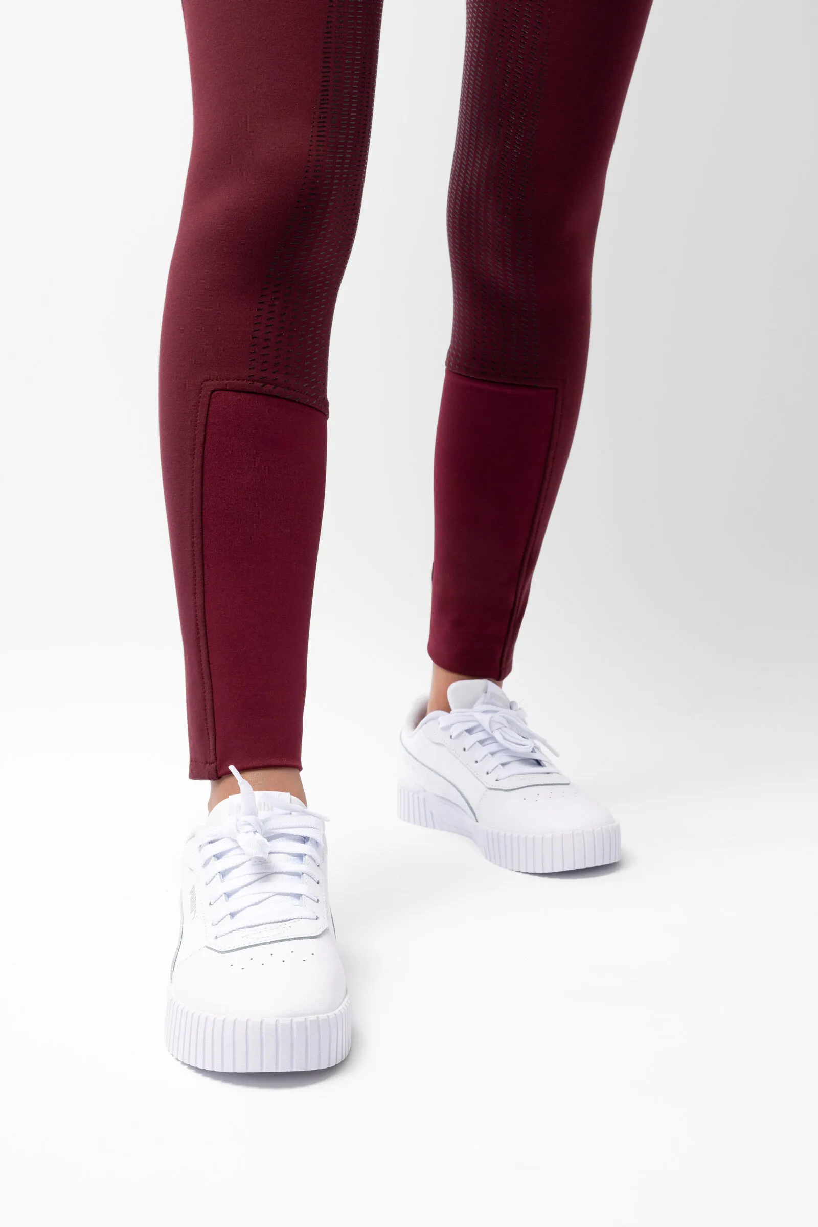 Horze Pantalones de Montar con Cintura Alta de Asiento Completo de Silicona para Mujer Mira