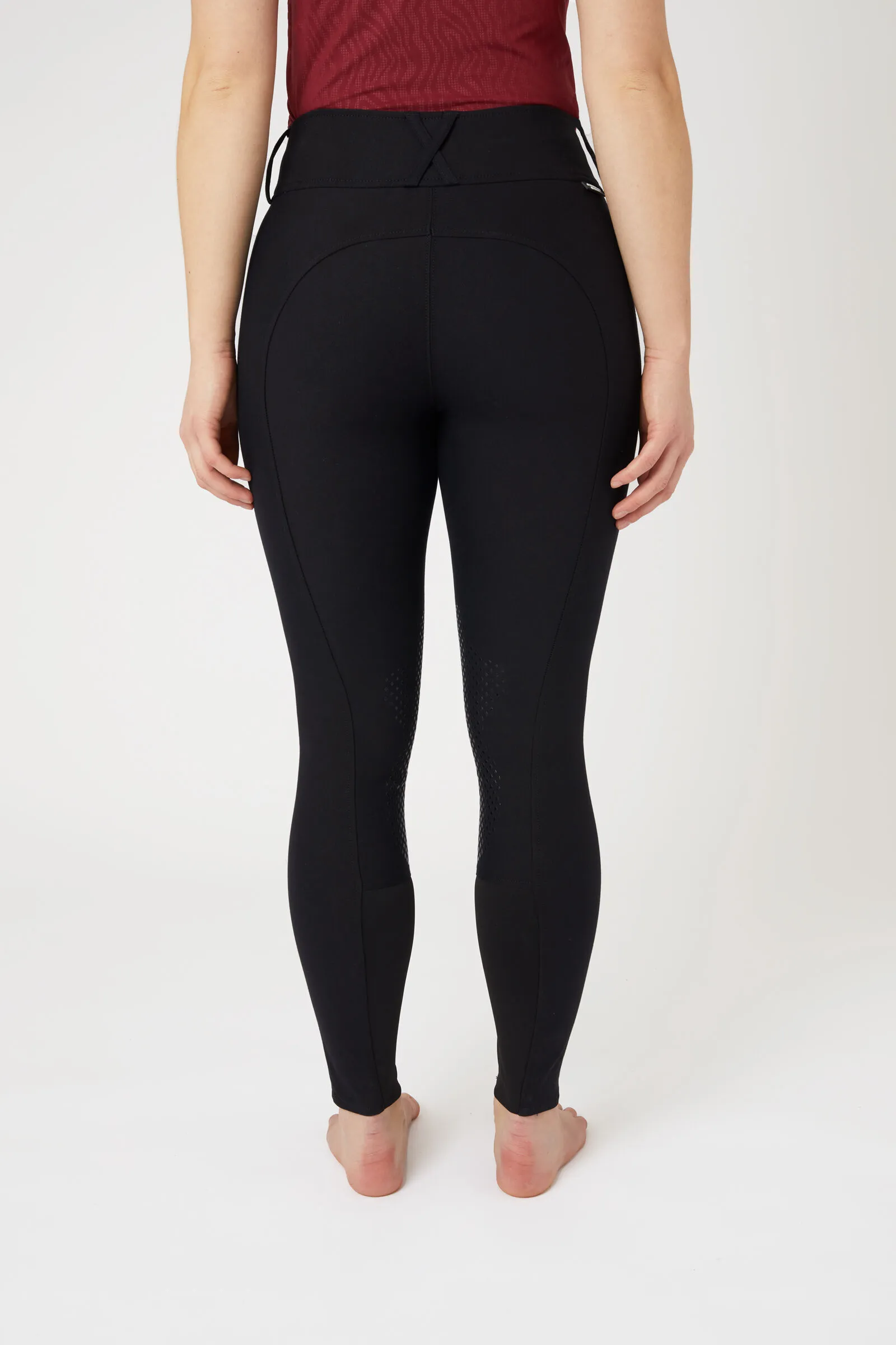 Horze Pantalones de Montar con Refuerzo de Rodilla para Mujer Grand Prix II
