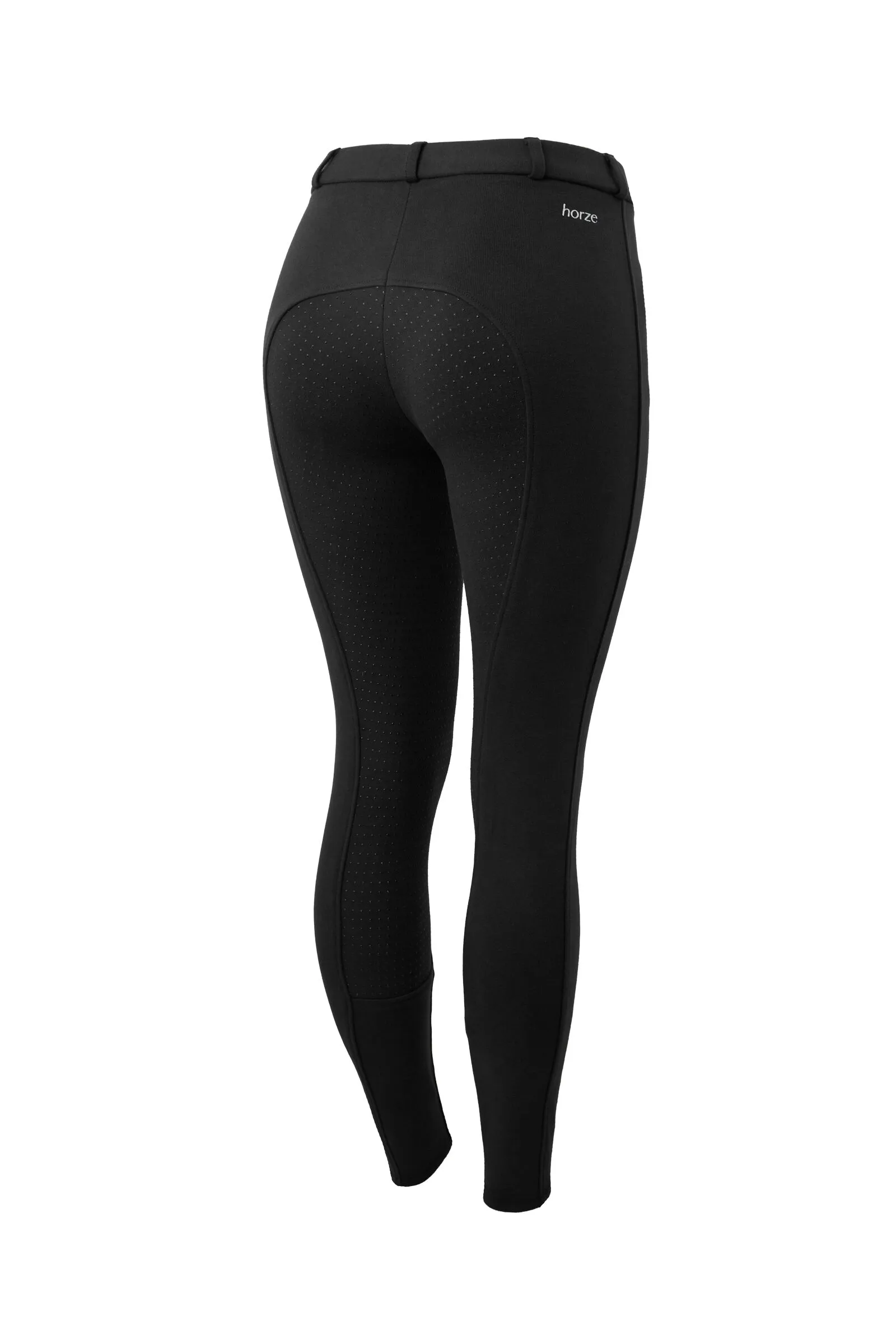 Horze Pantalones de Montar de AsientoCompleto de Silicona Activa para Mujer