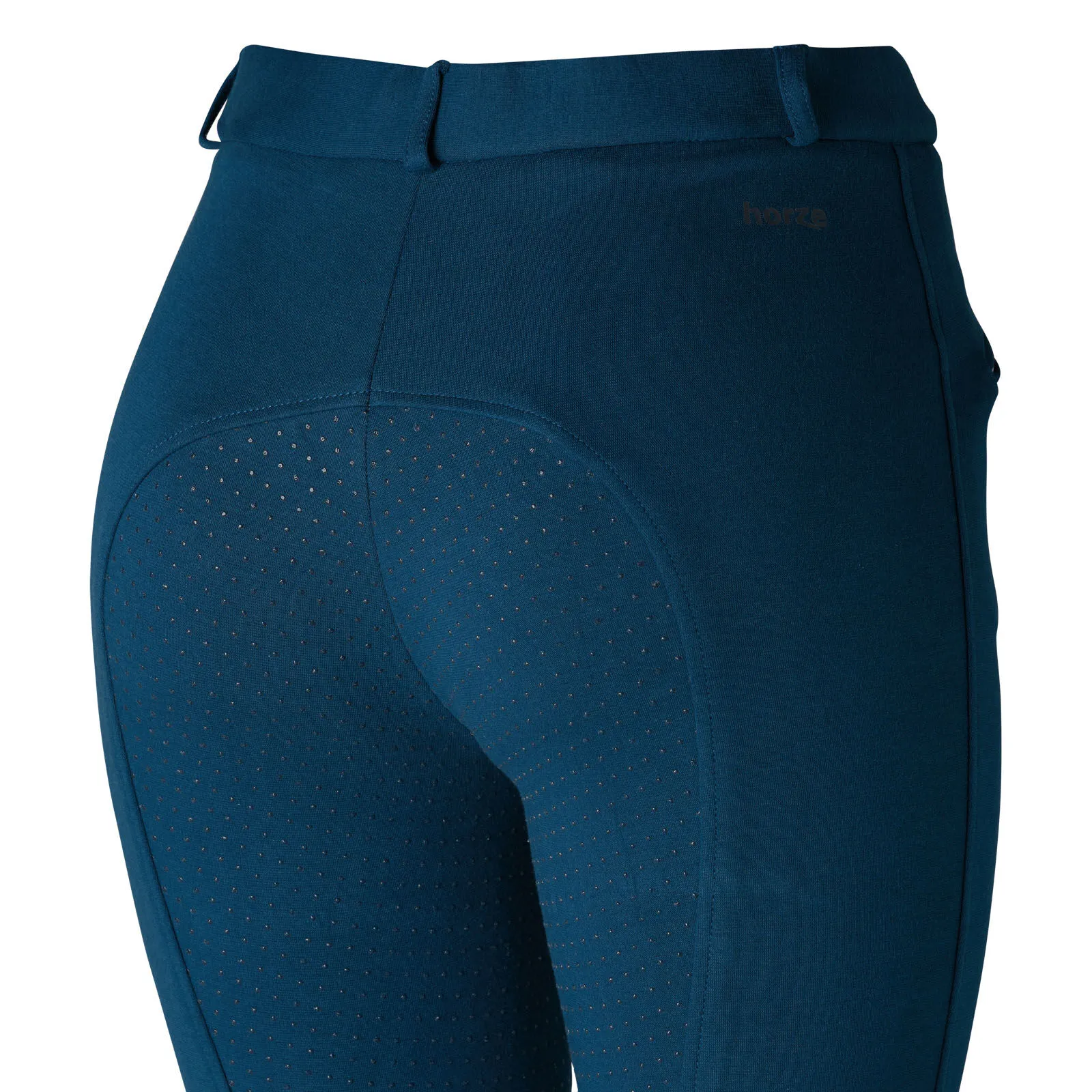 Horze Pantalones de Montar de AsientoCompleto de Silicona Activa para Mujer