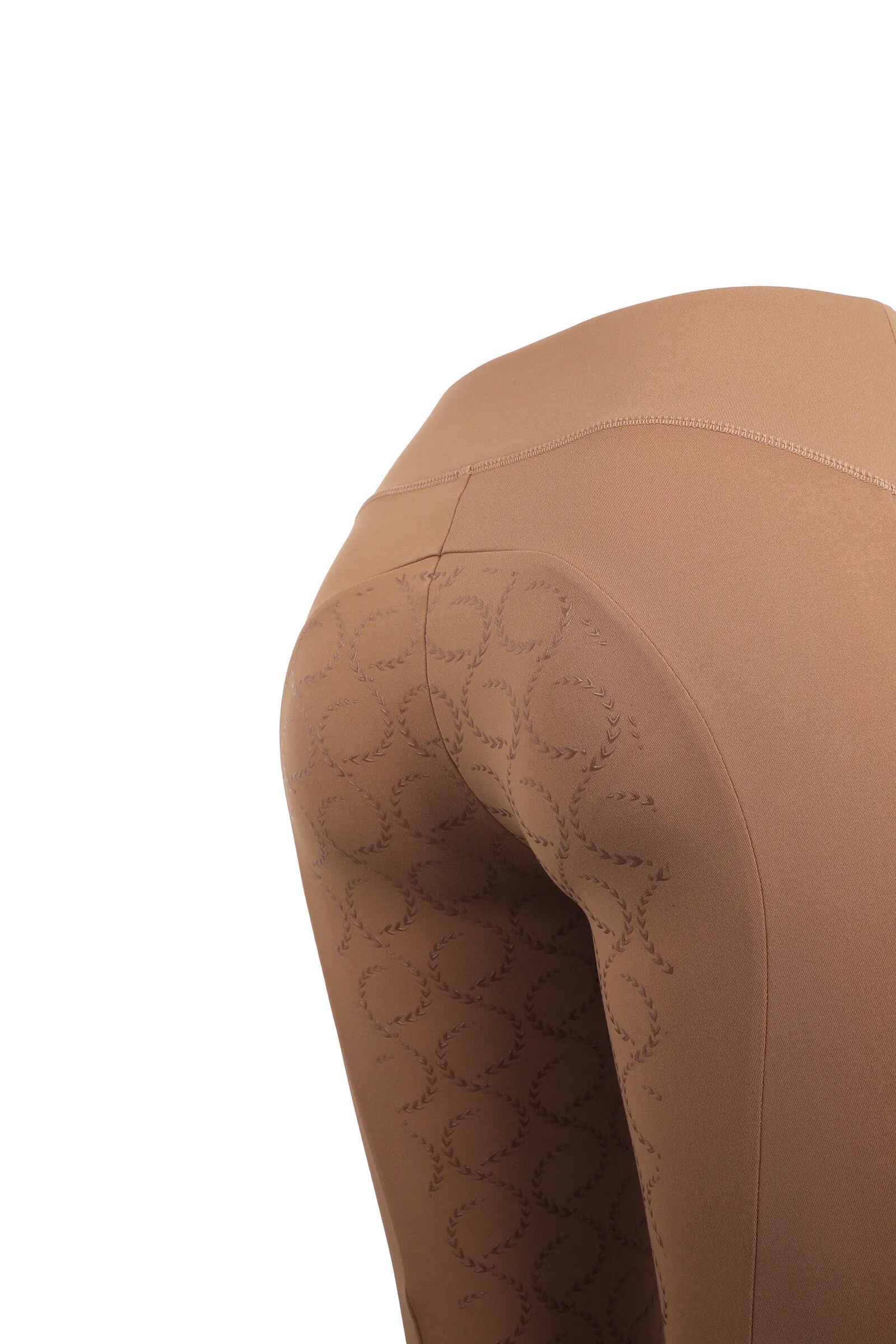 Horze Pantalones de montar de Compresión para Mujer con Asiento Completo Gillian