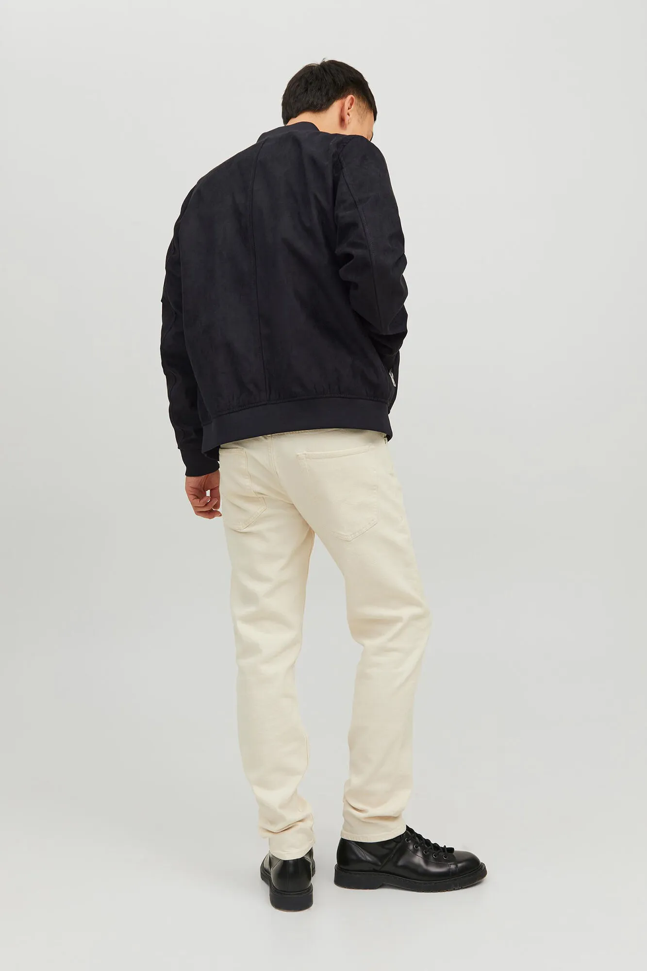 Jack & Jones Chaqueta bomber efecto piel