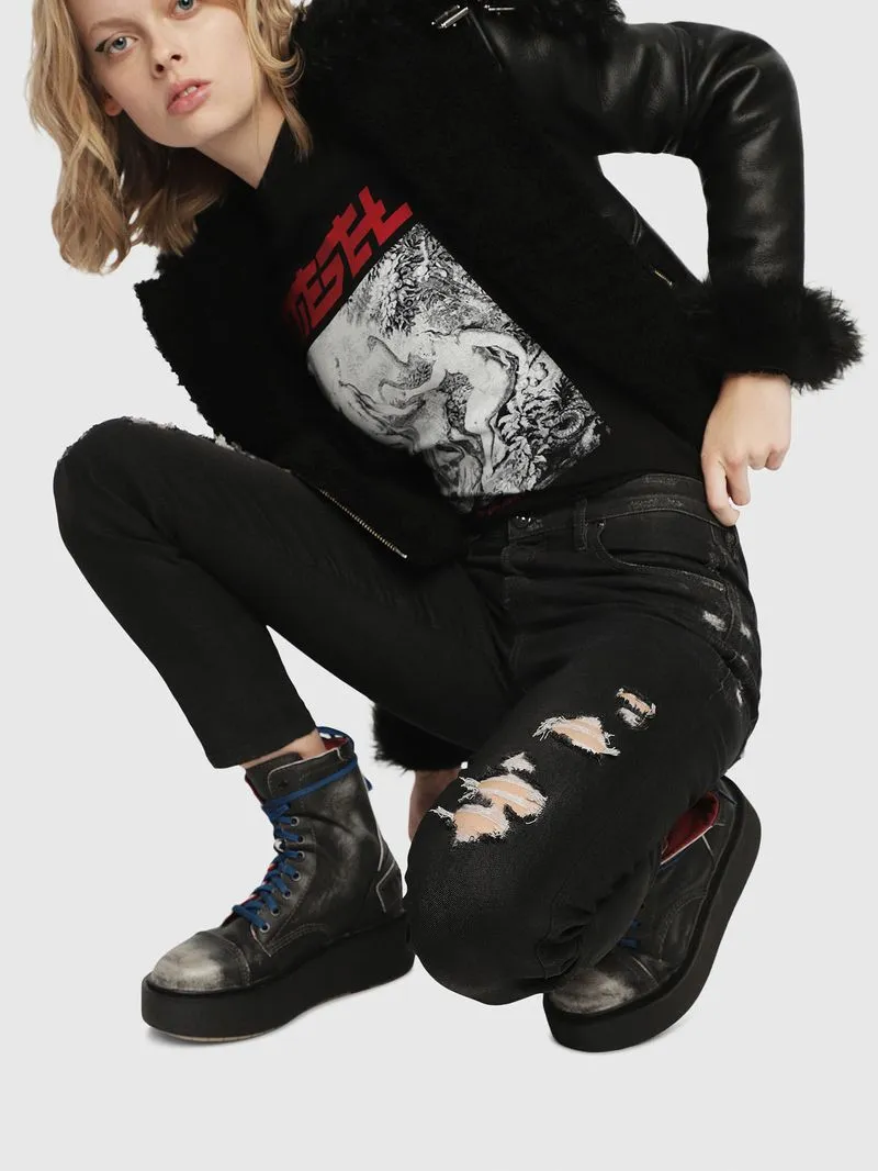 Jean Rigido Para Mujer Babhila 107884