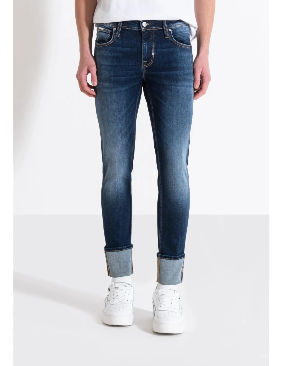 Jeans Paul super skinny fit en denim azul de Antony Morato