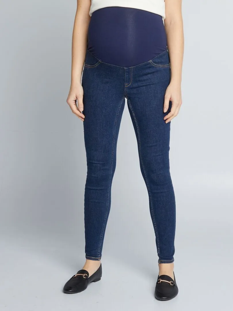 JEGGING PREMAMá CON BANDA  AZUL