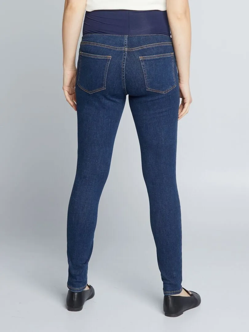 JEGGING PREMAMá CON BANDA  AZUL