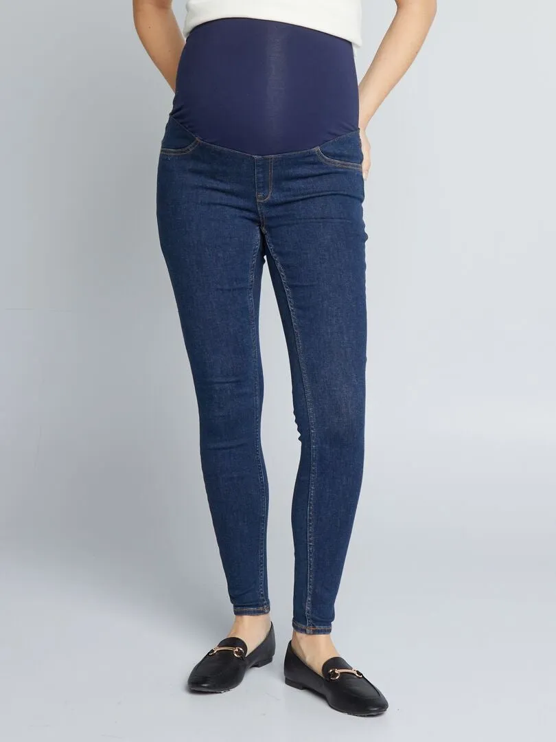 JEGGING PREMAMá CON BANDA  AZUL