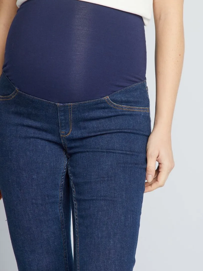 JEGGING PREMAMá CON BANDA  AZUL