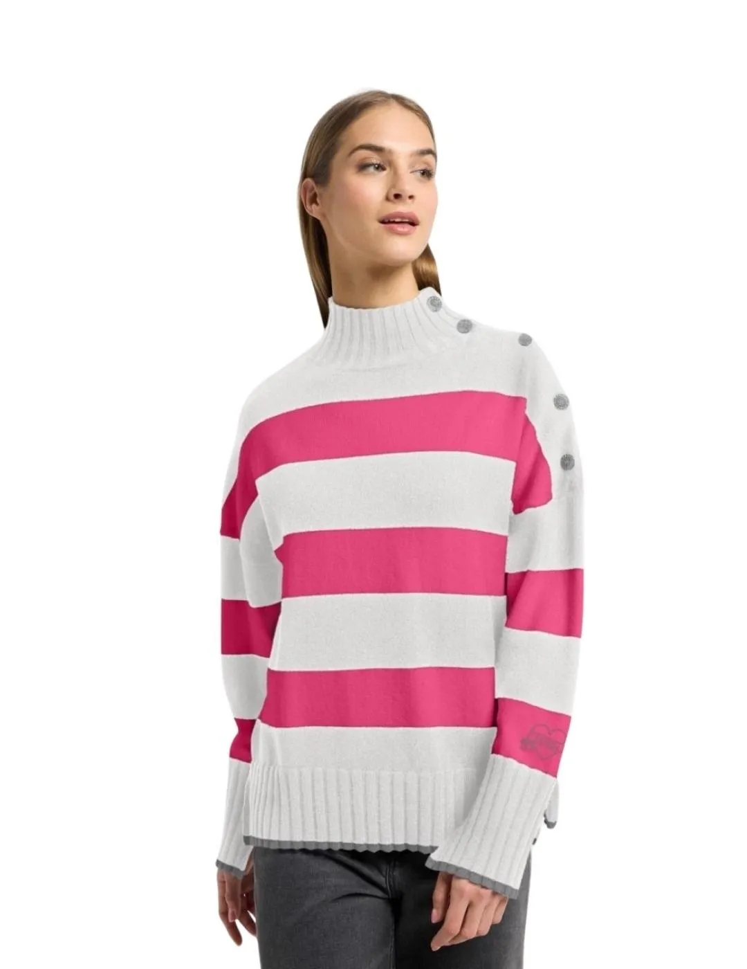 Jerseys, Punto y Sudaderas FRIEDA rosa Mujer.