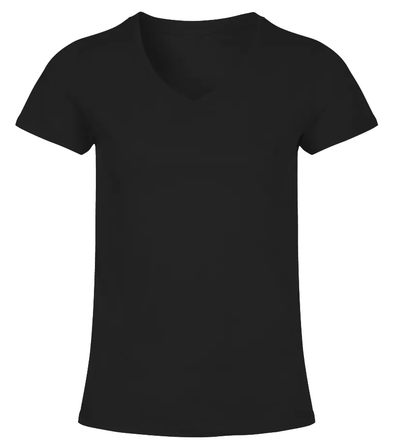 Las brujas solián montar escobas abora montan motocicletas Camiseta cuello pico Mujer