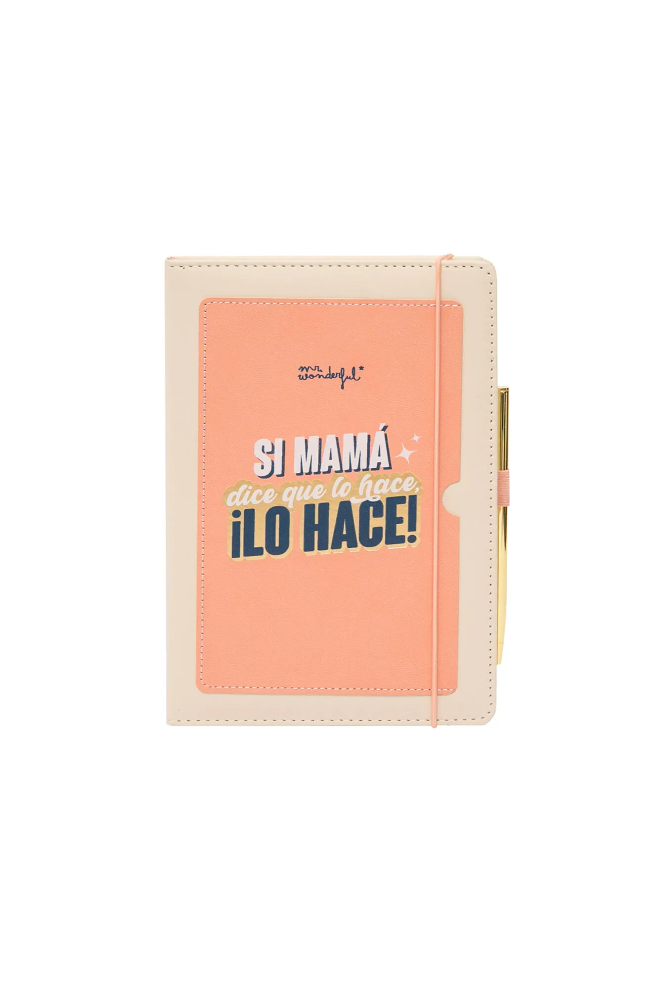 Libreta con bolsillo