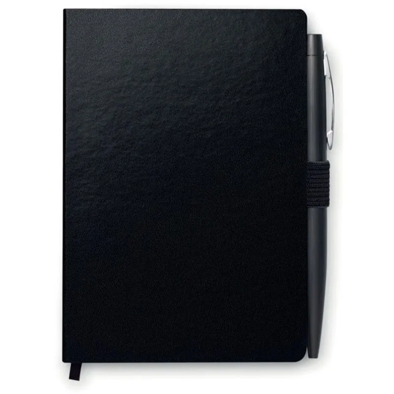 Libreta personalizable A6 con bolígrafo Notalux