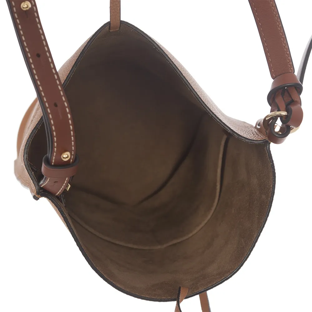 Loewe Bolso Gate Bucket Camel