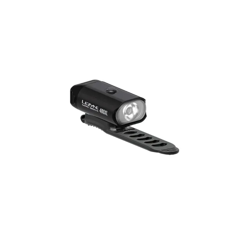 Luz de bicicleta (delantera) Lezyne MINI DRIVE 400XL (BLK/HI GLOSS)