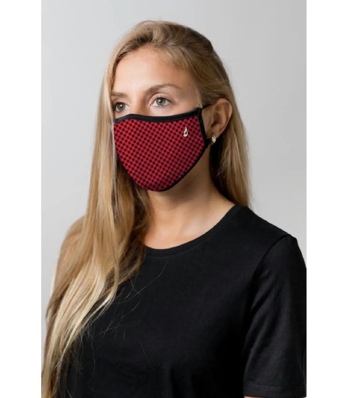 MACARILLA ABBACINO ADULTO UNISEX CUADROS ROJOS  9031070