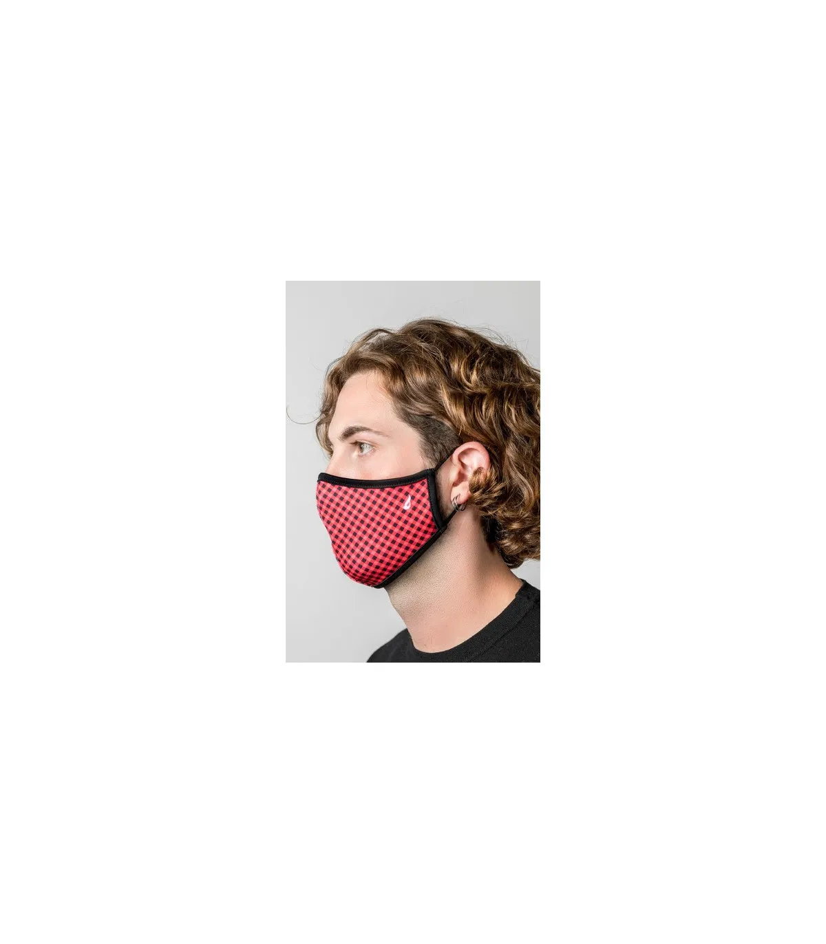 MACARILLA ABBACINO ADULTO UNISEX CUADROS ROJOS  9031070