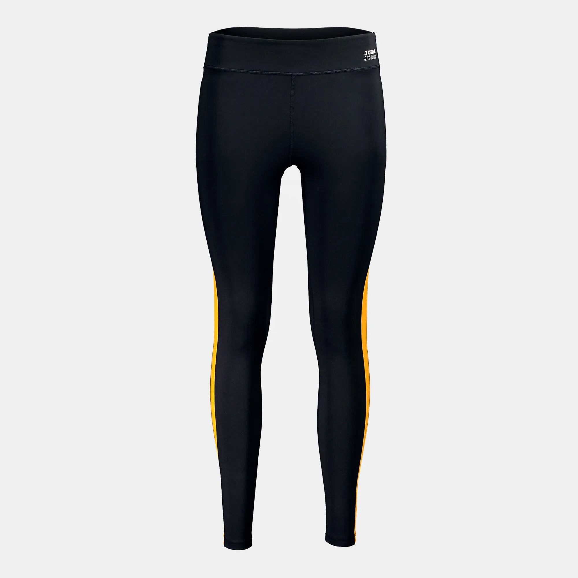Mallas largas mujer Daphne negro naranja
