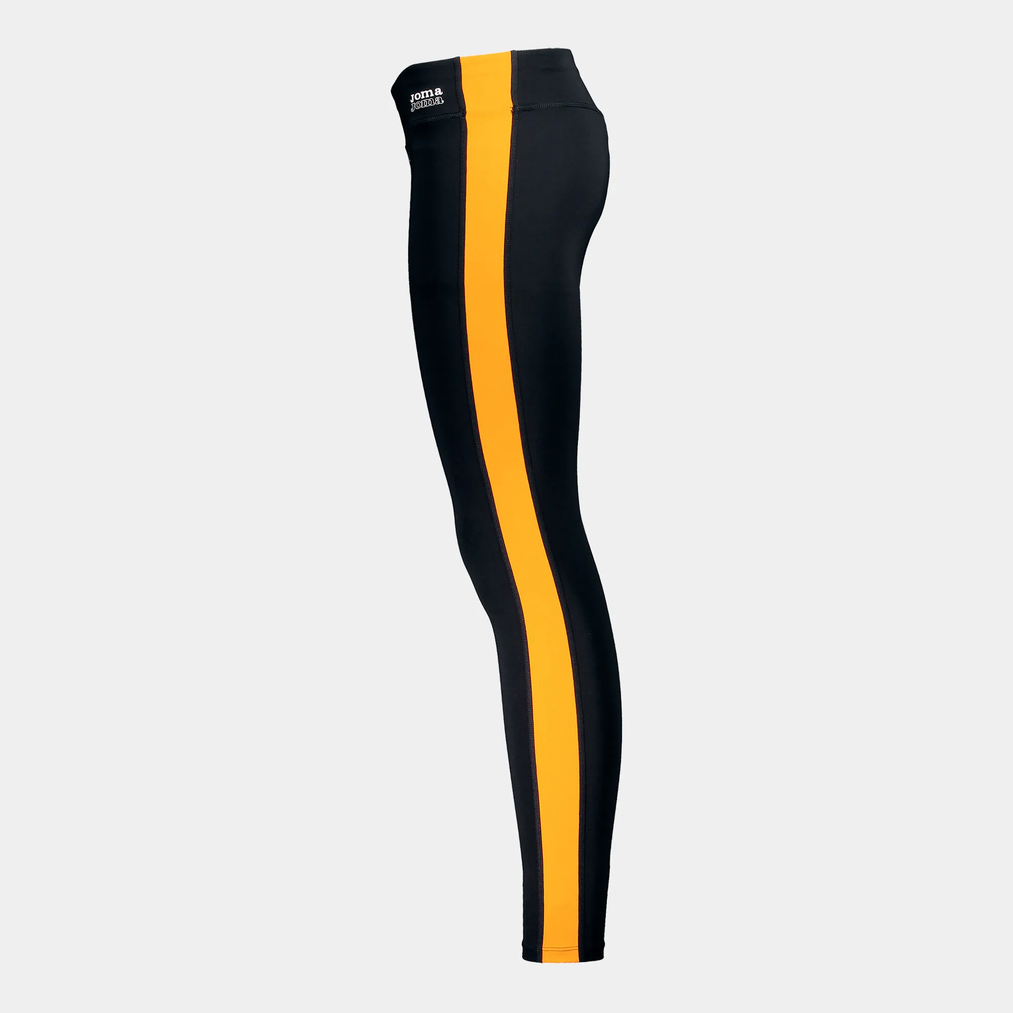 Mallas largas mujer Daphne negro naranja