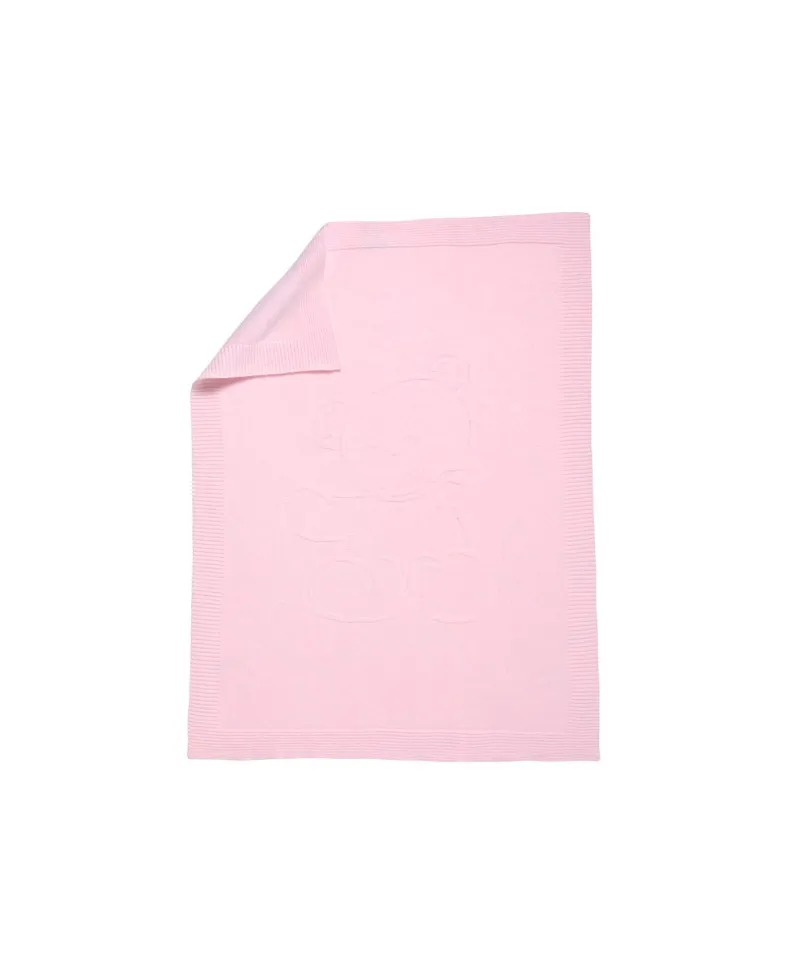 Manta Bebé TARTINE ET CHOCOLAT Cashmere Rosa Oso