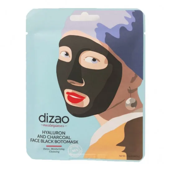 Mascarilla Facial ANTIEDAD con Carbón y Acido Hialurónico