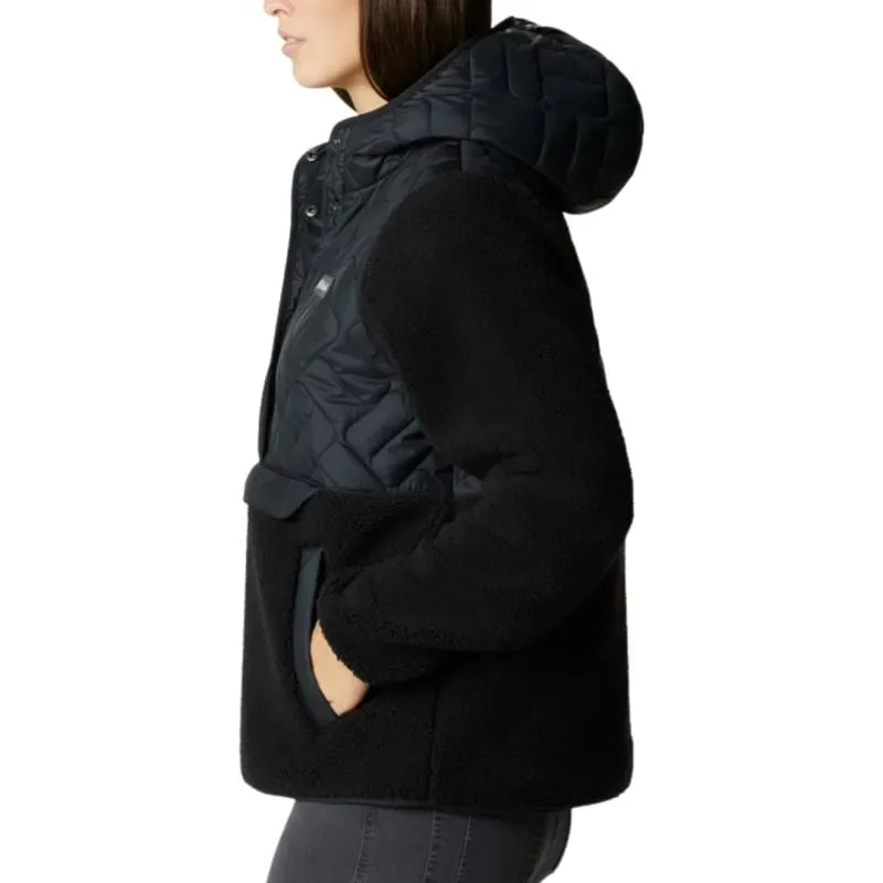 Media cremallera polar Columbia Sweet View (negro) Mujer