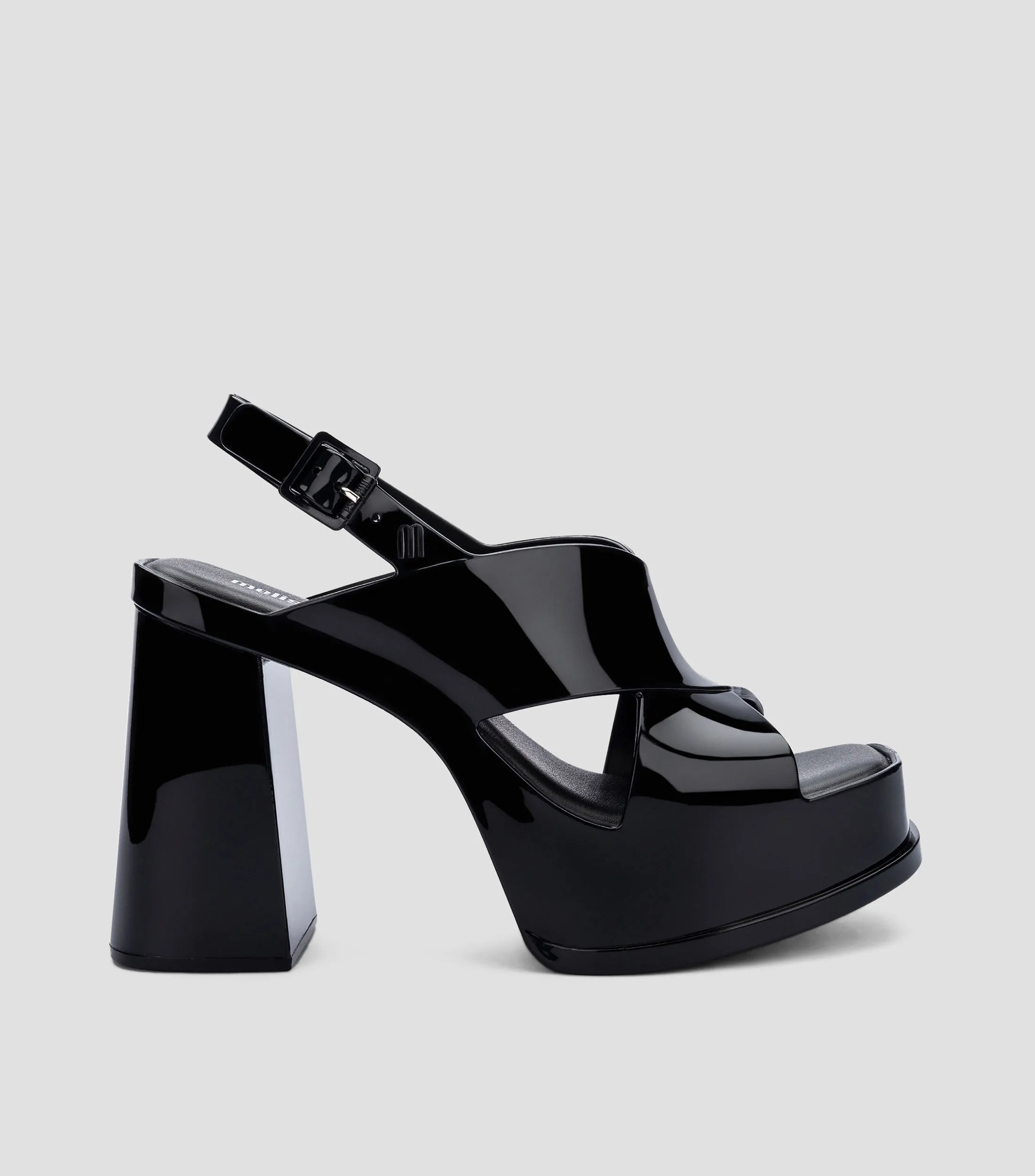Melissa Zapatillas Slingback de tacón alto ancho Mujer