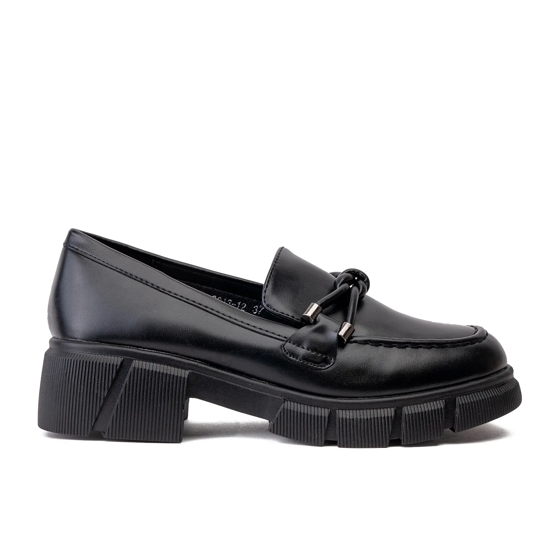Mocasín Mujer Negro Arlet Thunder Blue