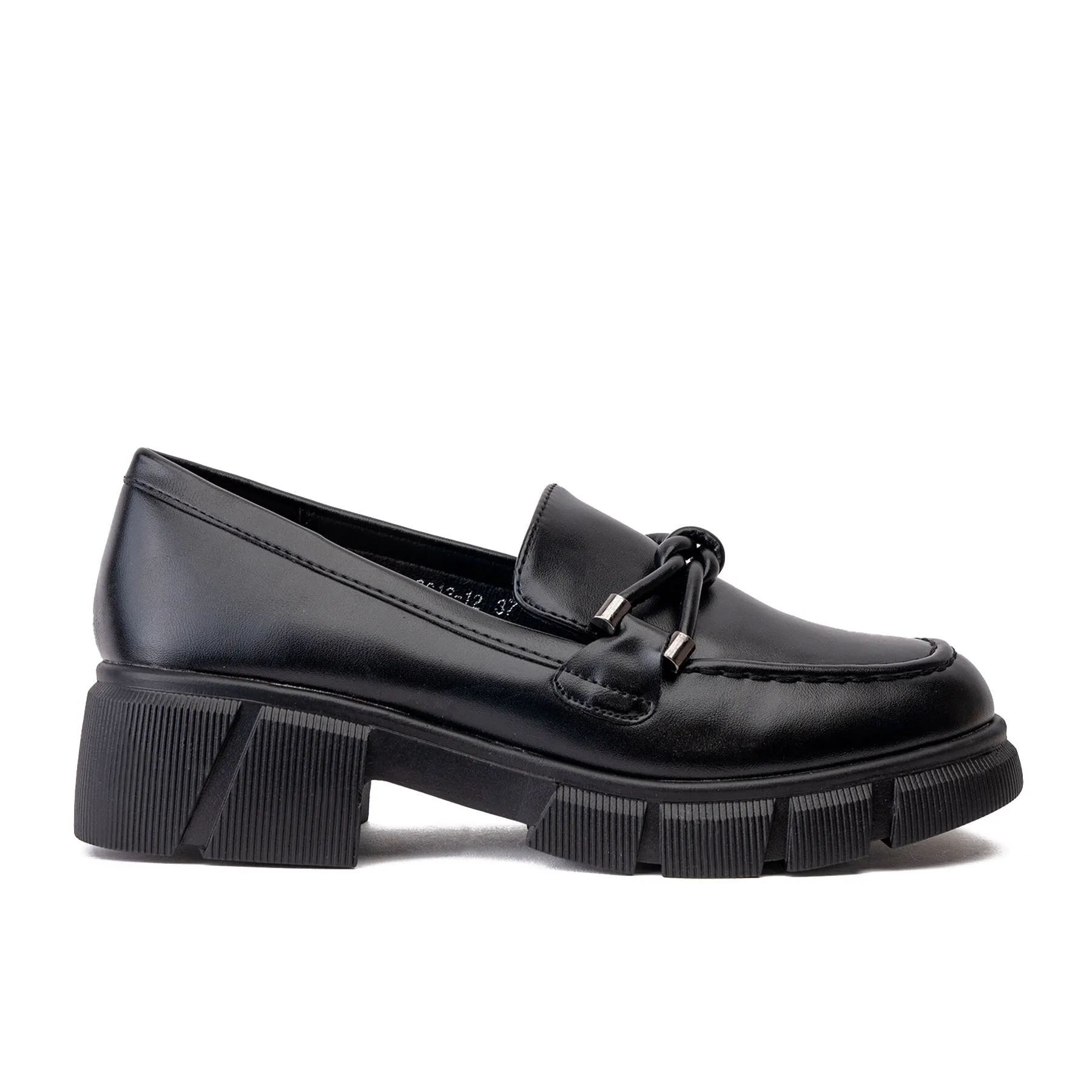 Mocasín Mujer Negro Arlet Thunder Blue