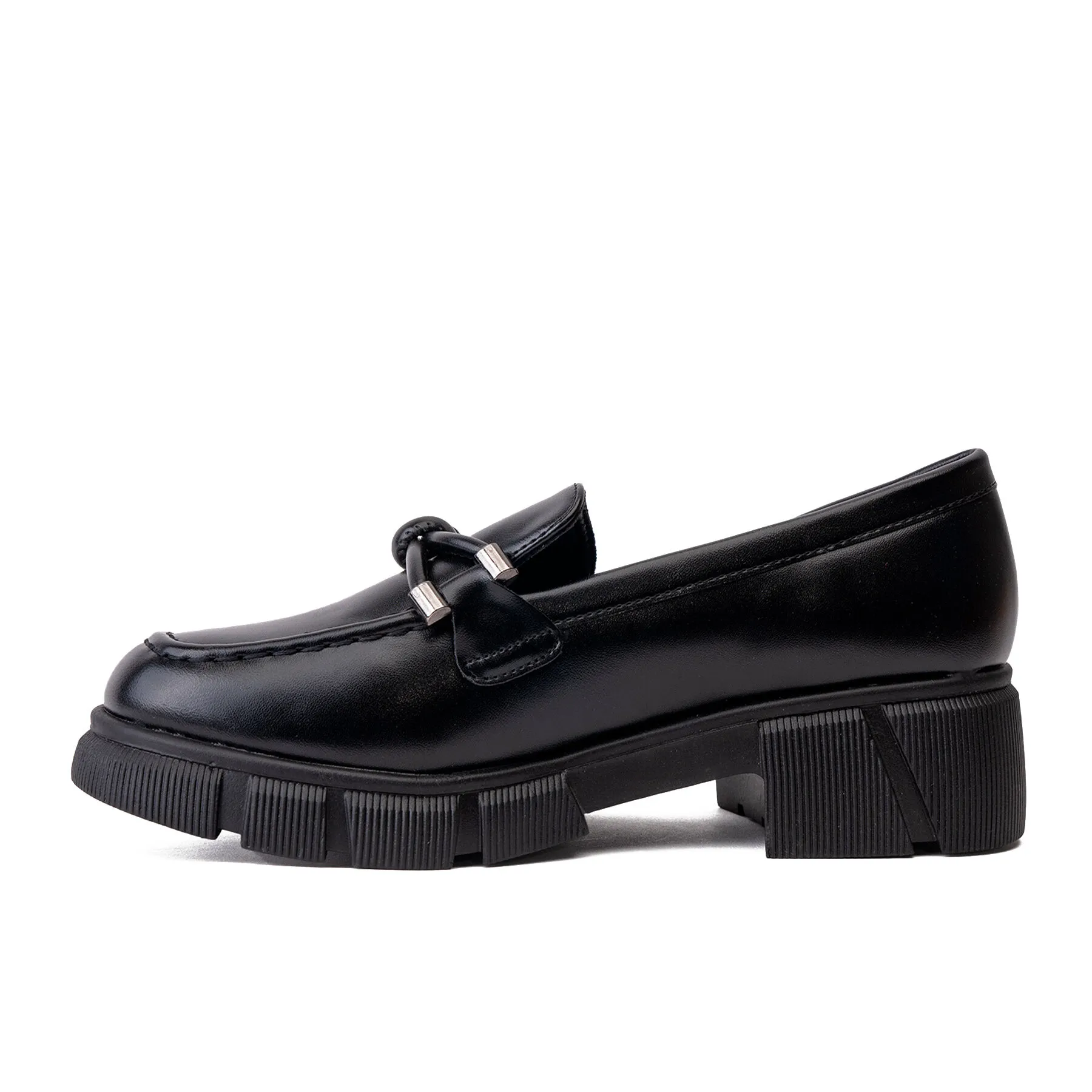 Mocasín Mujer Negro Arlet Thunder Blue